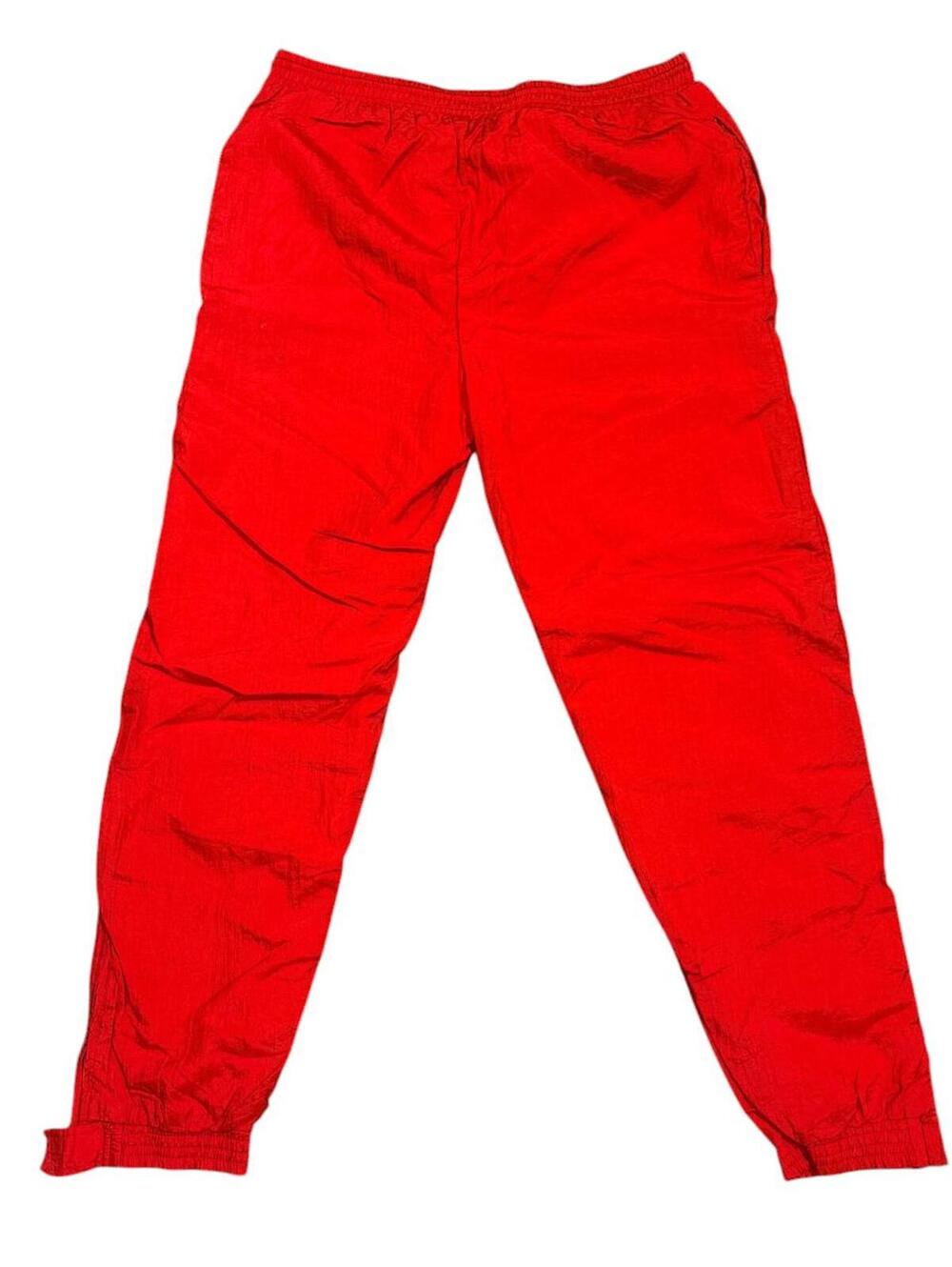 Vintage Everlast Red Nylon Track Pants – Size M
